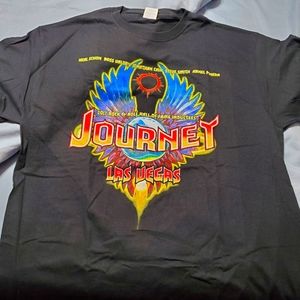JOURNEY Limited Edition STAFF Concert T-Shirt XL Las Vegas Hard Rock